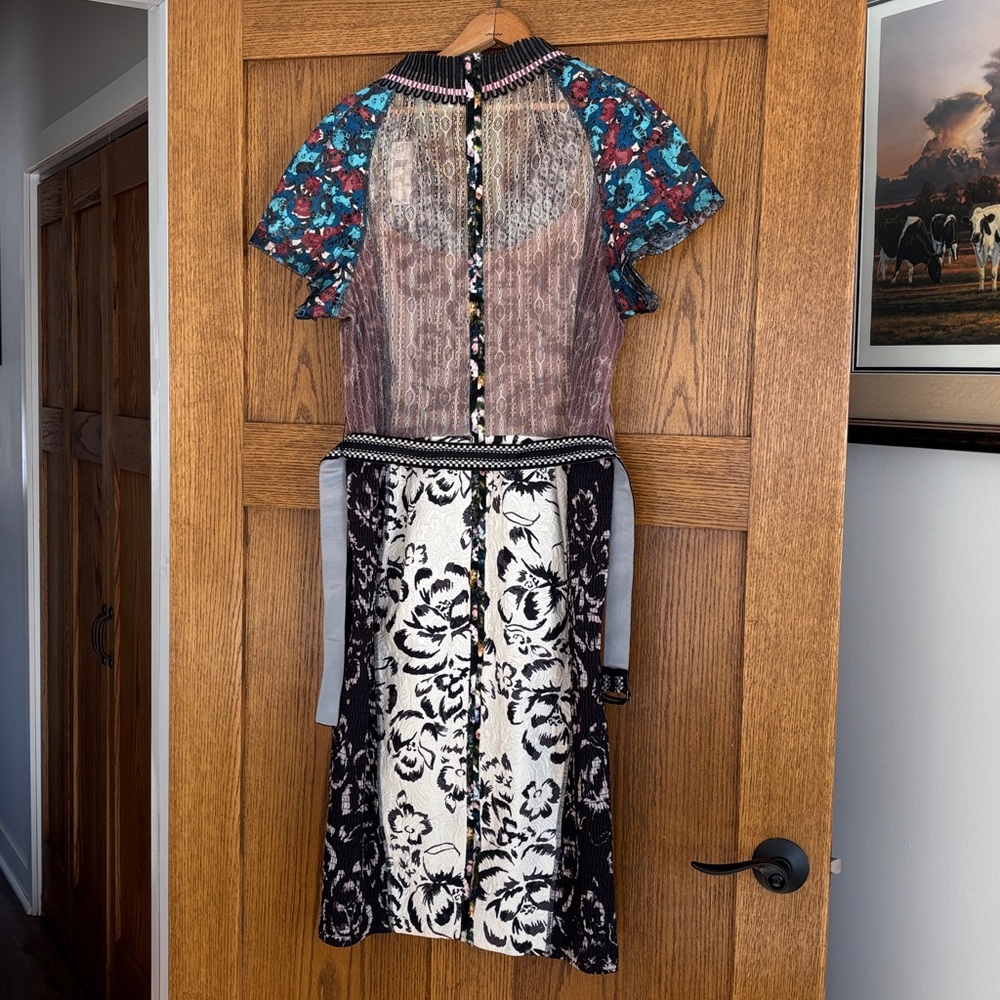 Floral Patchwork Midi Dress - Picture 2 of 6